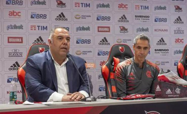 VÍDEO: Marcos Braz responde sobre possível conflito com Paulo Sousa no Flamengo