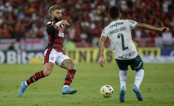 Gabigol fala em Flamengo superior contra o Palmeiras e detona arbitragem: 'Atrapalhou muito'