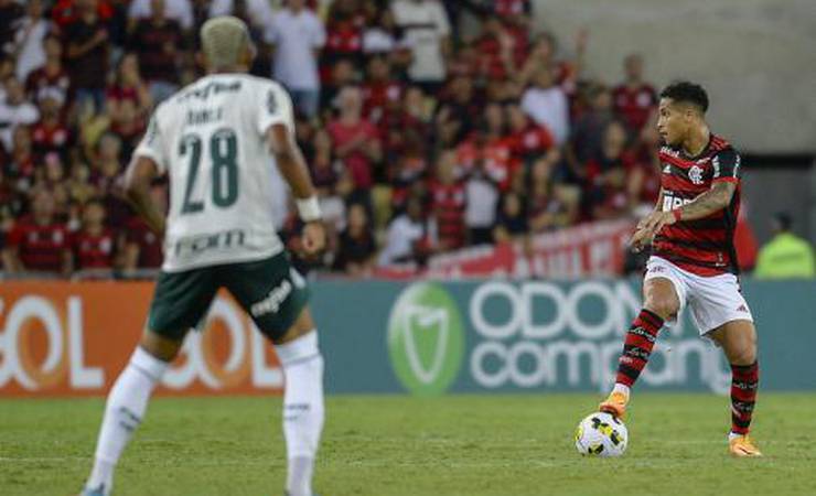 João Gomes e Danilo trocam elogios após jogo entre Flamengo x Palmeiras