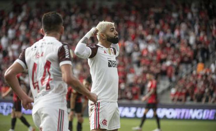 Gabigol 'confortável' na Arena da Baixada é trunfo do Flamengo contra o Athletico