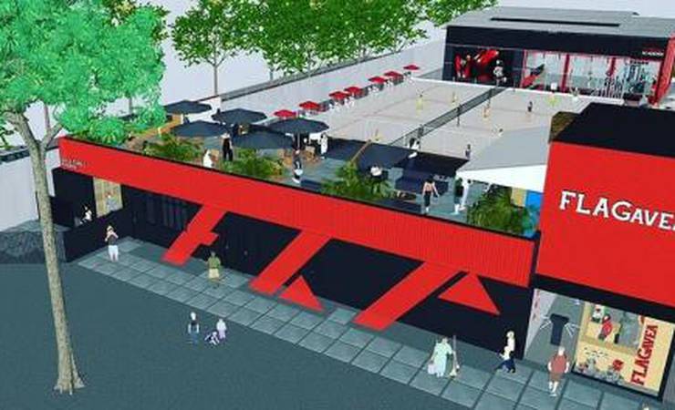 Flamengo marca data de inauguração de moderna arena de Beach Tennis na Gávea