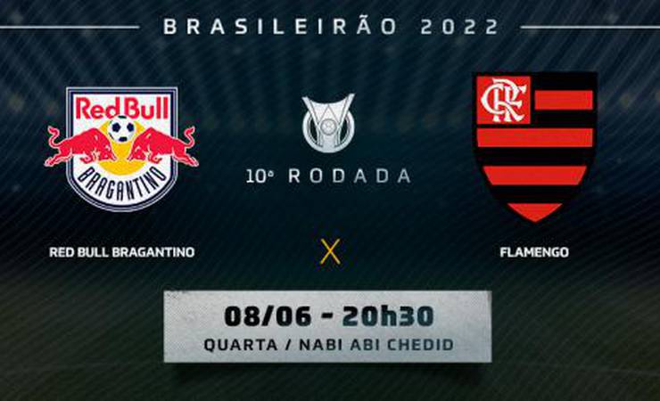 Bragantino x Flamengo: prováveis times, desfalques e onde assistir