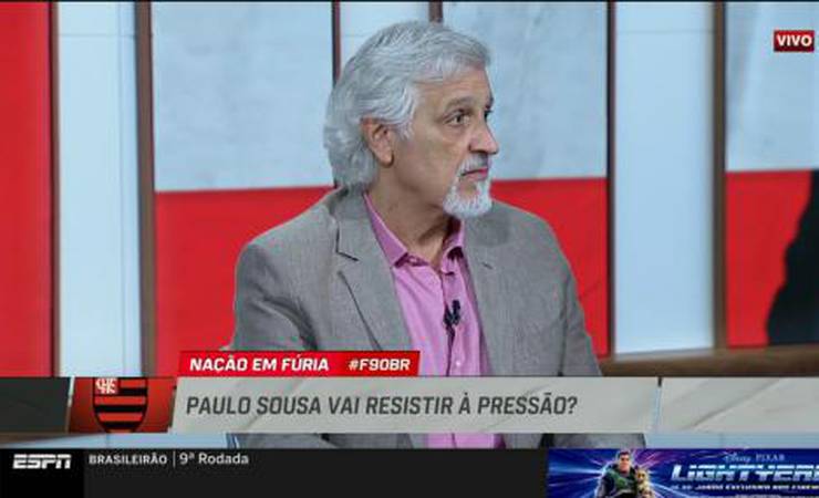 Sormani sugere jogador do Flamengo para assumir o elenco: 'Carpegiani começou assim'