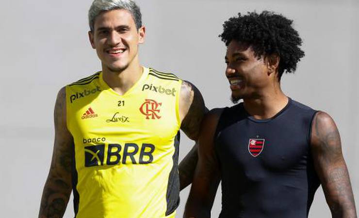 Flamengo encerra preparação para jogo contra o Atlético-MG, e Dorival Jr indica time sem Bruno Henrique
