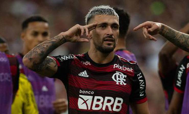 Arrascaeta destaca importância da vitória do Flamengo sobre o Atlético-MG: 'Saímos fortalecidos desse jogo'