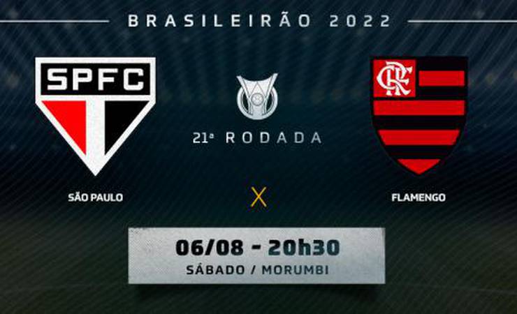 São Paulo x Flamengo: prováveis escalações, desfalques e onde assistir ao duelo pelo Brasileirão