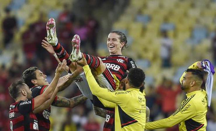 Filipe Luís celebra classificação do Flamengo e fim de tabu no aniversário: 'Claro que me afeta'