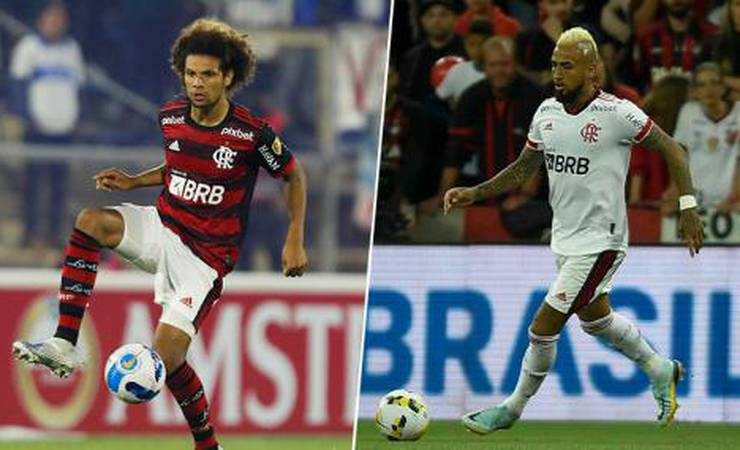 Torcedores comparam Arão e Vidal após lances do chileno na Copa do Brasil