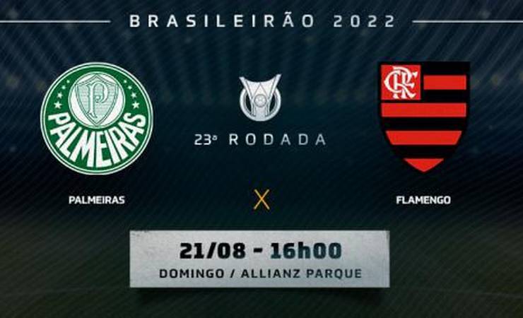 Palmeiras x Flamengo: prováveis times, desfalques e onde assistir ao jogo pelo Brasileirão