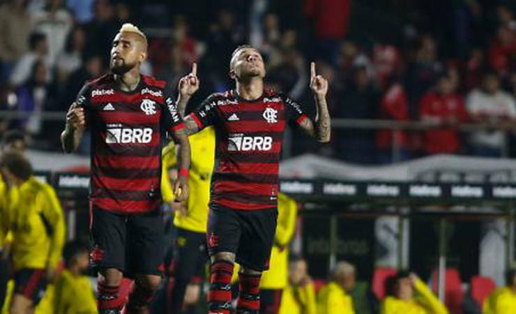 Assista aos melhores momentos da vitória do Flamengo sobre o São Paulo no Morumbi