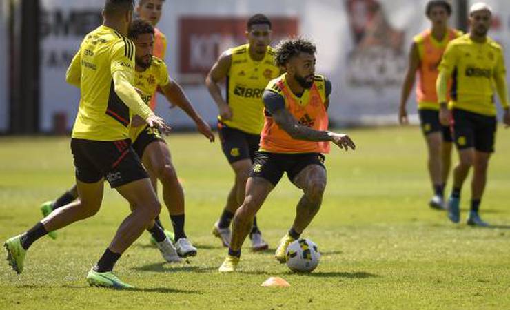 Flamengo realiza último treino antes de jogo contra o Ceará; veja provável time