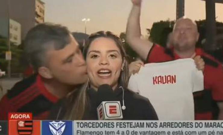 Repórter desabafa sobre assédio sofrido de torcedor do Flamengo: 'Eu só queria trabalhar'