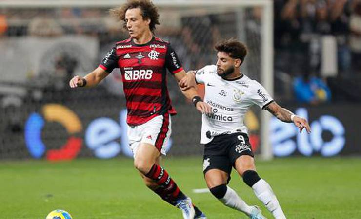David Luiz avalia atuação do Flamengo contra o Corinthians e lamenta lance do jogo: 'Está difícil'