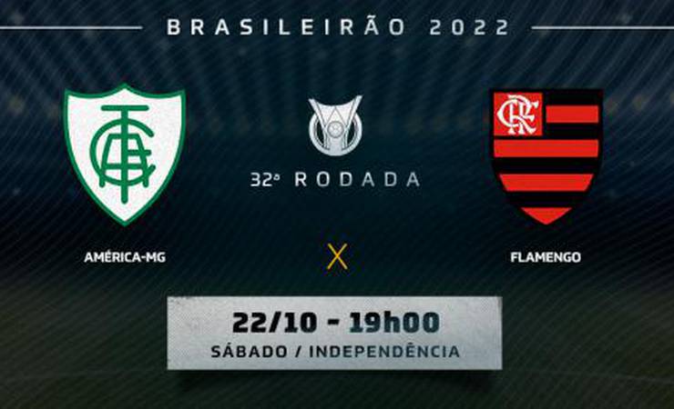 América-MG x Flamengo: onde assistir, prováveis escalações e desfalques do jogo do Brasileirão