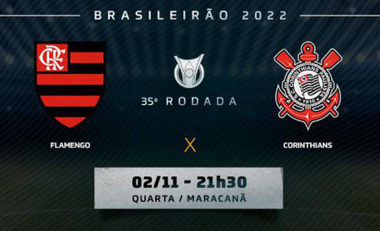 Flamengo x Corinthians: onde assistir, prováveis escalações e desfalques do jogo do Brasileirão