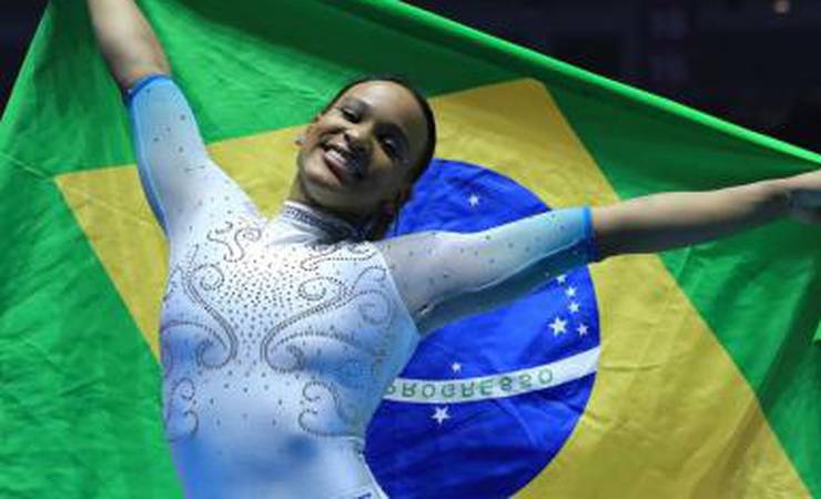 É ouro! Rebeca Andrade vence o individual geral no Mundial de Ginástica Artística